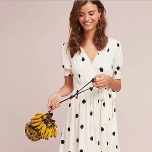 Beautiful Anthropologie polka dot dress